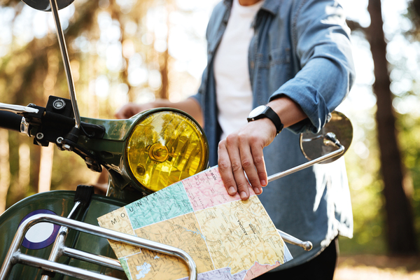 Como planejar viagens de moto internacionais